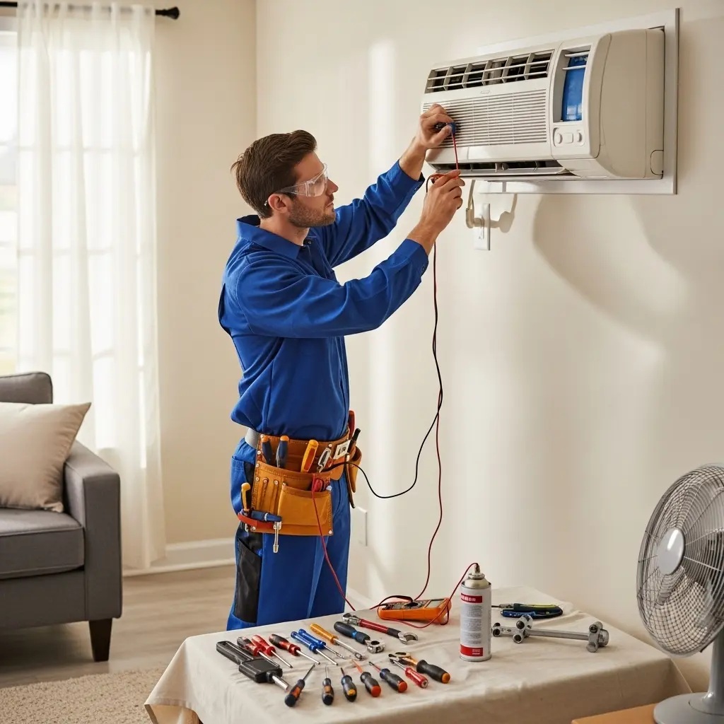 Aliağa Ariston Ariston klima gaz dolumu ve bakım – Enerji verimliliği artırıldı. - Teknik servis örneği